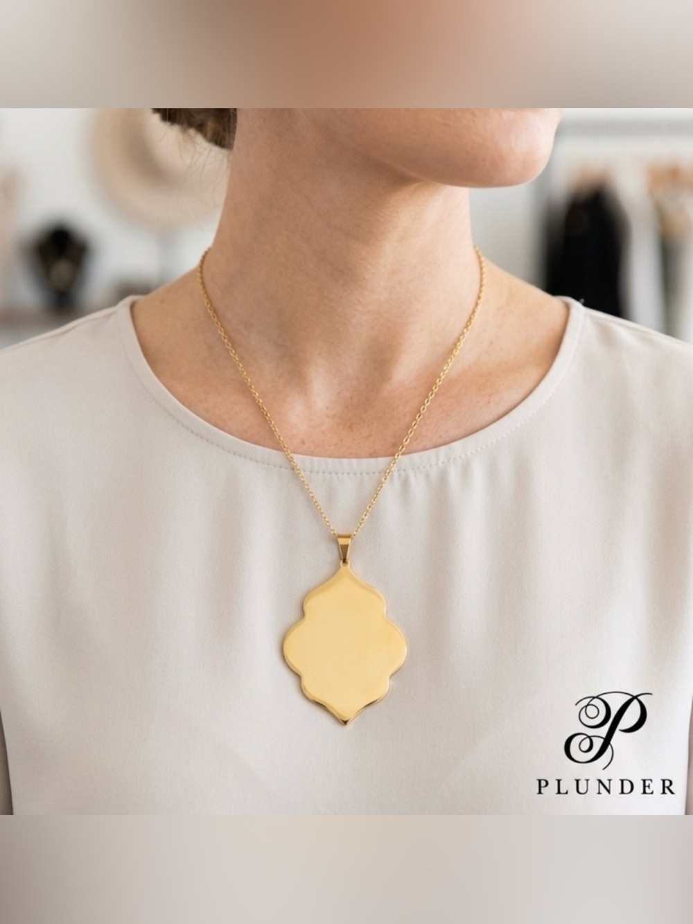 ✨ NEW ✨ Plunder Gold Pendant Necklace ✨